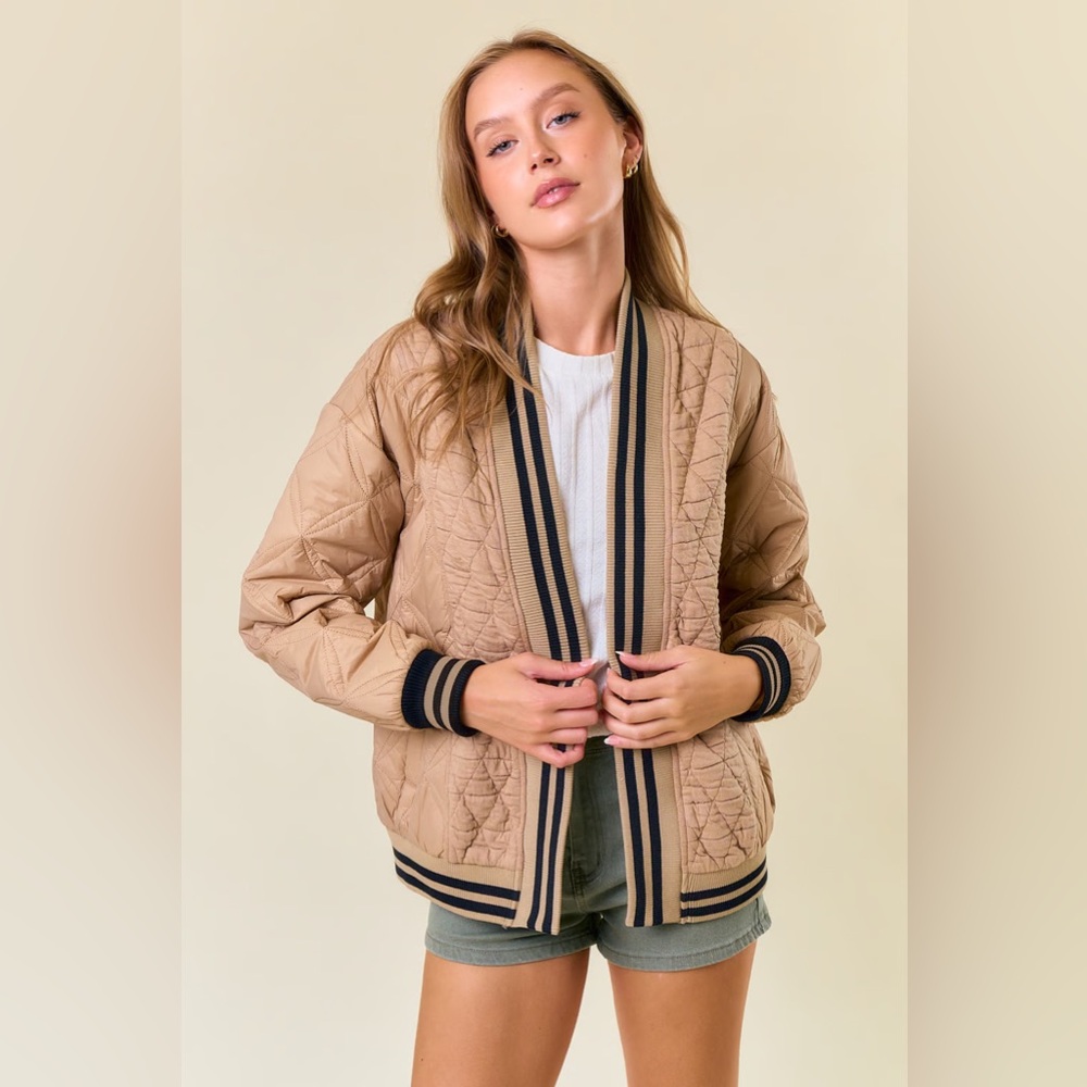 Quilted Cardi